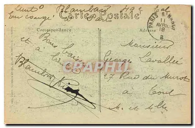 Paryż — Plac Breteuil i Pomnik Pasteura — ND. Fot. — Rewers