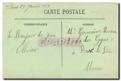 Paryż (VIIIe) — Arc de Triomphe — LL. — Rewers