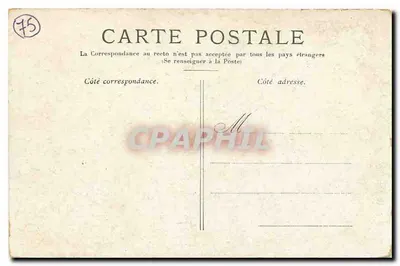 Paris — O Grand Palais (Champs-Élysées) — Verso