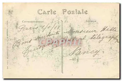 Paryż — Most Alexandre III i Grand Palais — JND Phot. — Rewers
