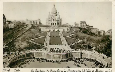 A Basílica do Sagrado Coração de Montmartre — Paris — Abadie e Mbagne, arquitetos