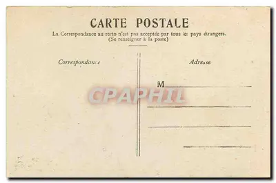 PARIS — A Estação da Norte. — Editor desconhecido, número de série não visível. — Verso