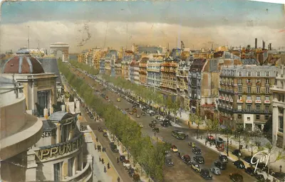 Avenida dos Campos Elísios — vista panorâmica — editor Guy