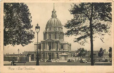 Paris - Les Invalides — vista do dômo — editor Gini