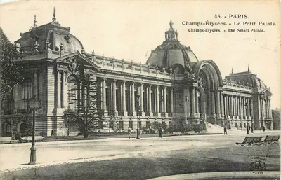 Paris - Champs-Élysées - O Pequeno Palácio — L. CARRÈLE, n°43