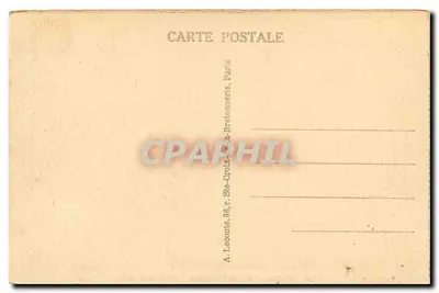 Paris — Arco do Triunfo — editor A. Léonie, Paris — Verso