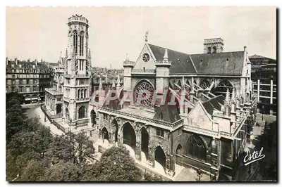 Igreja de Saint-Germain-l'Auxerrois — vista geral — Editor Estel, n°462