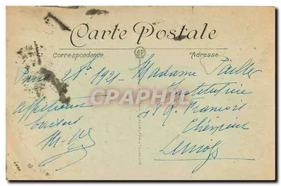 PARIS — Panorama dos oito Pontes — A.P. — Verso