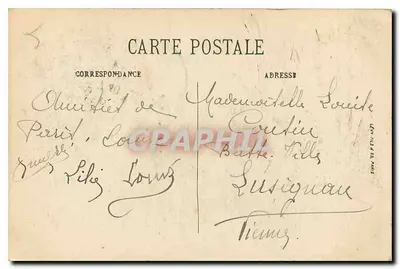 Paryż (VIIIe) — Mały Pałac — Aleja Aleksandra III — LL. — Rewers