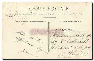 Paryż — Mały Pałac — wydawca nie widoczny — Rewers