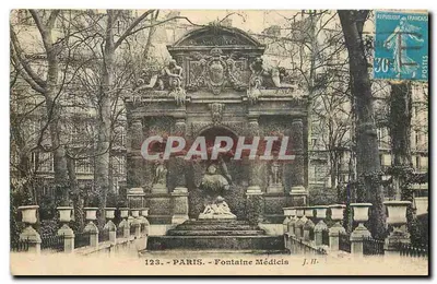 Paris — Fontaine Médicis — J.H. editor, n° 123