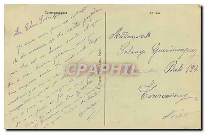 Paris — Fontaine Médicis — J.H. editor, n° 123 — Verso