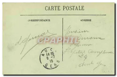 Paris — O Pont Alexandre III — LL. — Graphil, n° 724 — Verso
