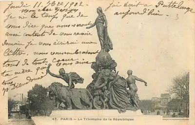 PARIS — O Triunfo da República — editor anônimo, n° 47