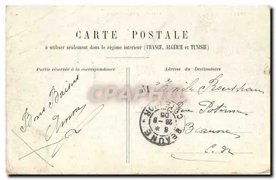 Colunatas do Louvre — Paris — H.L. n° 107 — Verso