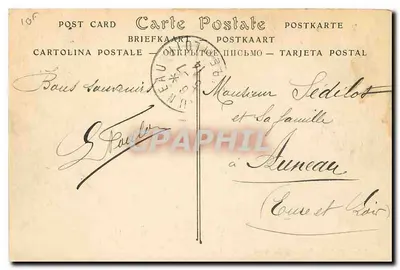 Parijs — De Noordstation — ND. Fot. — n°112 — Achterkant