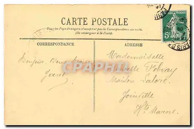 Parijs — Les Buttes-Chaumont — Het Suspendeerd Brug — LL. — n°719 — Achterkant