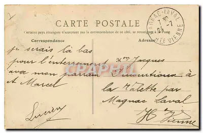 Paryż - Las Boulogne — Skoczek i Jaskinia — B. F., Paryż — Rewers