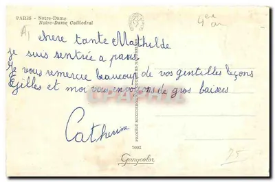 Notre-Dame w Paryżu — widok z rzeki — 7003 — Rewers