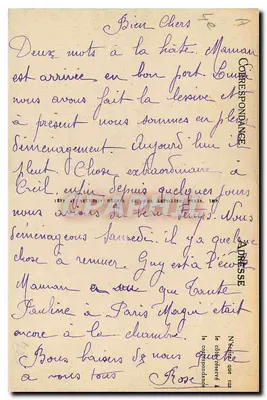 Paryż — Plac Bastilli i Kolumna Lipca — LL n°4244 — Rewers