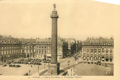 Paris — Place Vendôme — Vendôme Square — G. F. (editor) n°50