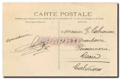 PARIS - Panorama des Jardins des Tuileries — C.M. n°41 — Rückseite