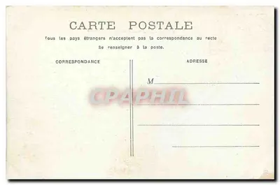 Paris - Boulevard de la Madeleine — vista com o templo da Madeleine — editor não visível — Verso