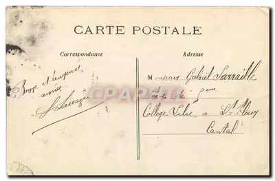 Paryż — Instytut Francji i most Arts — Elixir Combier — Rewers