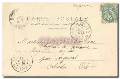 Place Malesherbes — Paryż — C. Hoen — Rewers