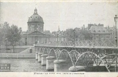 Paris - O Ponte dos Artes & a Instituição — editor Pixir Bier