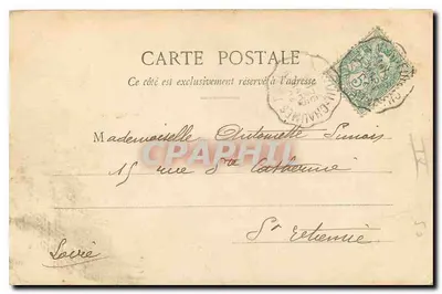 Paris - Igreja da Trindade - G. I. — Verso