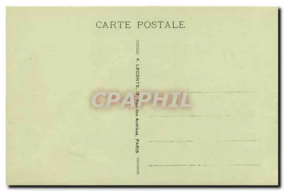 Paryż - La Madeleine - Katedra La Madeleine — A. L. — Rewers