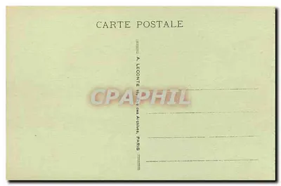 Paryż — Plac gwiazdy — Arc de Triomphe — A. L. — Rewers