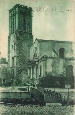 La Rochelle — Igreja de São Salvador — Edições Artiques, R. Bergeron