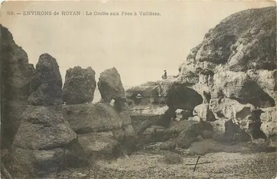 Ao redor de Royan: A Gruta das Fadas em Vallières — Coleção Yvain Billard, Rouen