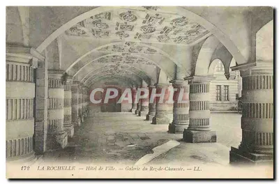 La Rochelle — Hotel de Ville — Galeria do Rez-de-Chaussée — LL.