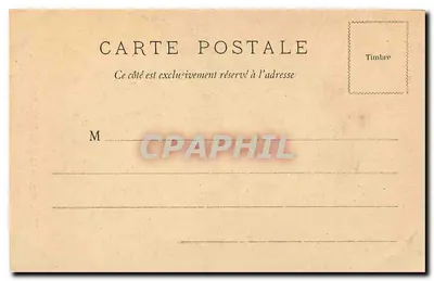 La Rochelle — Hotel de Ville — MR. WETTERWALD FRÈRES, BORDEAUX, N.G. n°47 — Verso