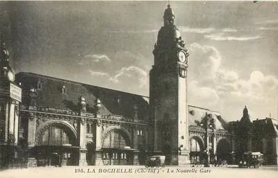 La Rochelle (Ch.-Inf.) - A Nova Estação — editor J. Nozaïs, Nantes