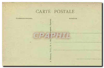 La Rochelle (Ch.-Inf.) - A Nova Estação — editor J. Nozaïs, Nantes — Verso
