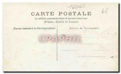 Angoulême — Visão tirada do Ponte do Caminho de Ferro — n°21 — Verso