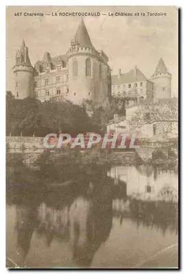La Rochefoucauld — O Castelo e a Tardoire — G. Braun, Royan