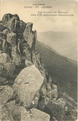 Os Rochos de Peyrade - Cantal - Salers