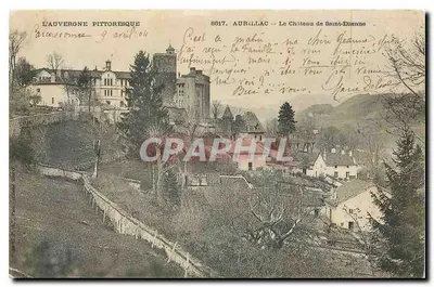 Aurillac — O Castelo de Saint-Etienne — A Auvergne pitoresca
