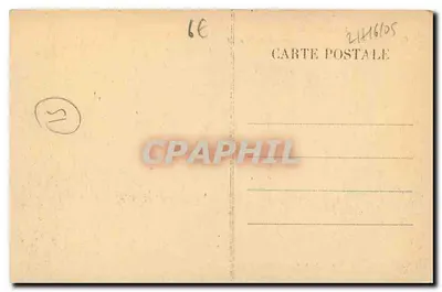As Orgues — Saint-Flour, Cantal — Édit. Clavel, Saint-Flour — Verso