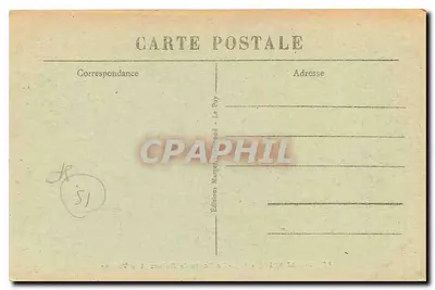 Garabit (Cantal) — A Estrada das Ruínas e o Viaduto — Edições Marguerite Fay - Le Puy — Verso