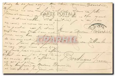 Viaduto de GARABIT (Cantal) — Altura: 125 metros ; Comprimento: 565 metros ; Arco central: 165 metros — editor não visível — Verso