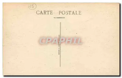 O Cantal pitoresco — Saída do túnel — Edição R. Labonne, Aulillac, n°598 — Verso