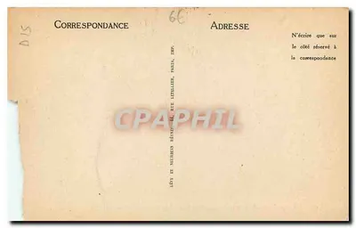Saint-Floir — Les Orgues (Rochers Basaltiques) — ND — Verso