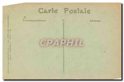 CAEN — Oud Hotel de Valois — Imp. Crété, Parijs — Achterkant