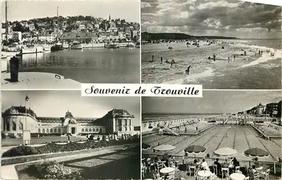 TROUVILLE — Lembranças de Trouville — Edições Glatigny, n° 9030